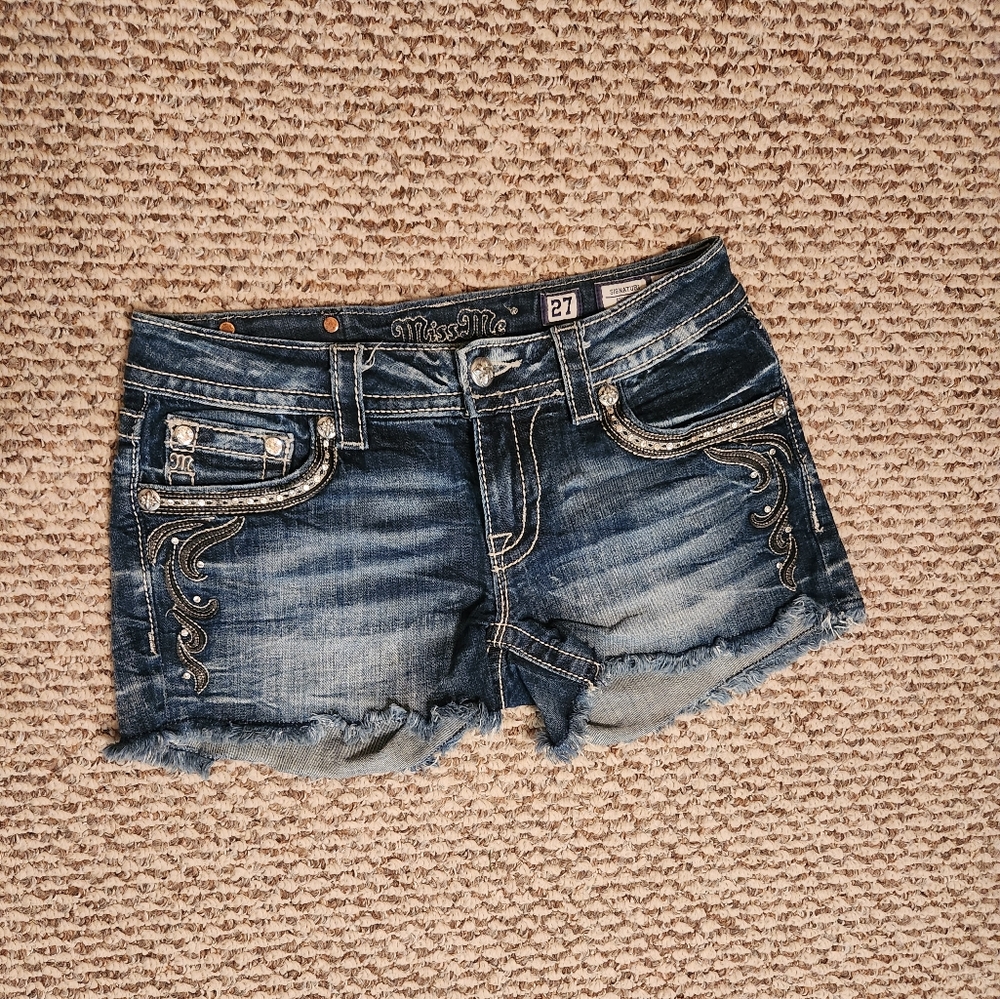 Miss Me denim shorts